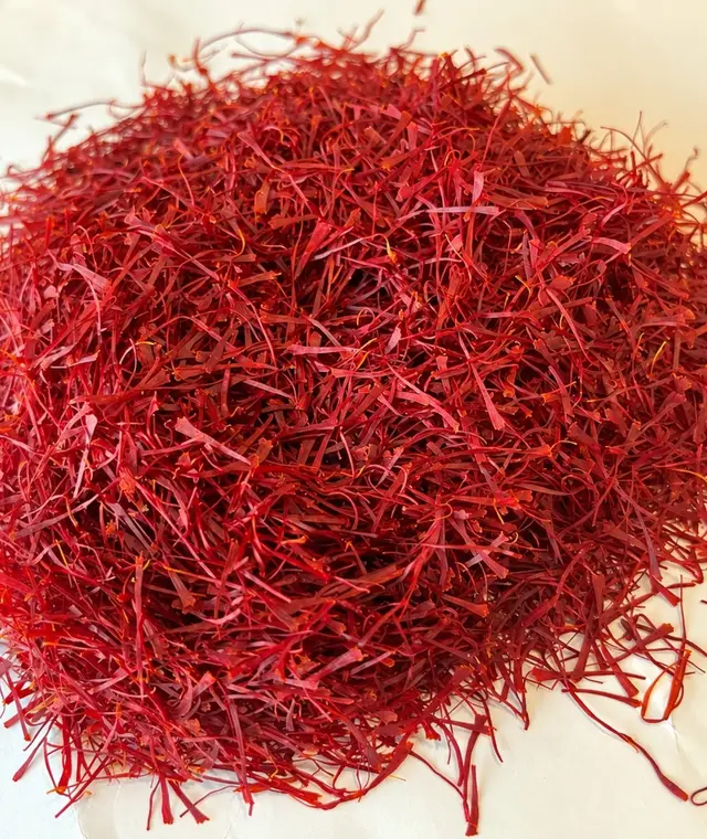 Deep crimson threads